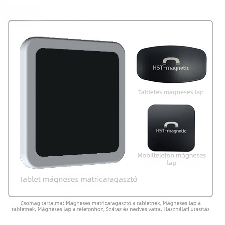 Mágneses falra szerelhető tartó iPhone és iPad (Pro/Air) – 0,1 kg, zscase