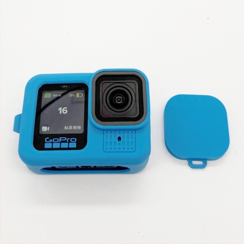 GoPro 9-13 szilikon védőtok, univerzális illeszkedés, ütésálló dizájn, logó testreszabható