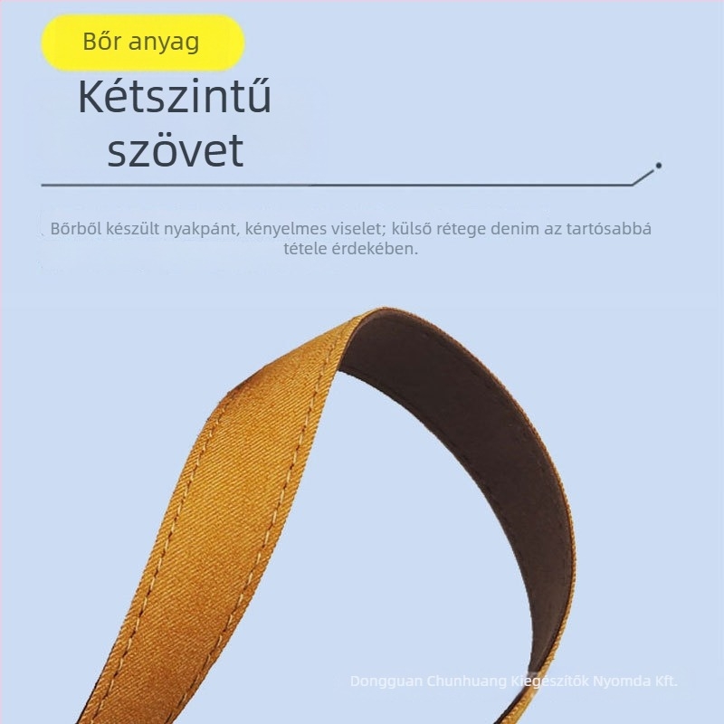 Chunhuang 002 Denim nyakpánt DJI távirányítóhoz, állítható, univerzális kompatibilitás, logó nyomtatható