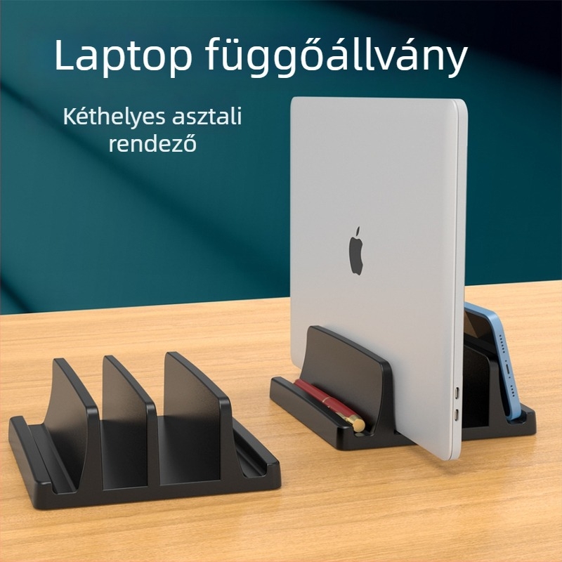Maijihong KM23 laptop állvány az asztalra – műanyag, 210 g, kompatibil MacBook, Huawei, HP, Dell