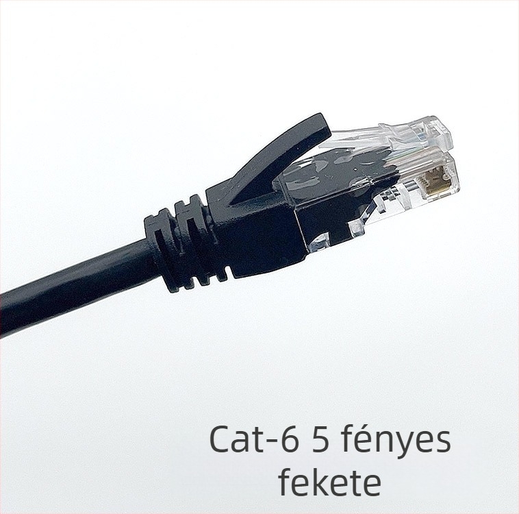 CAT6 Ethernet kábel, RJ-45, 1 Gbps, Copper Clad Aluminum (CCA), Twisted Pair