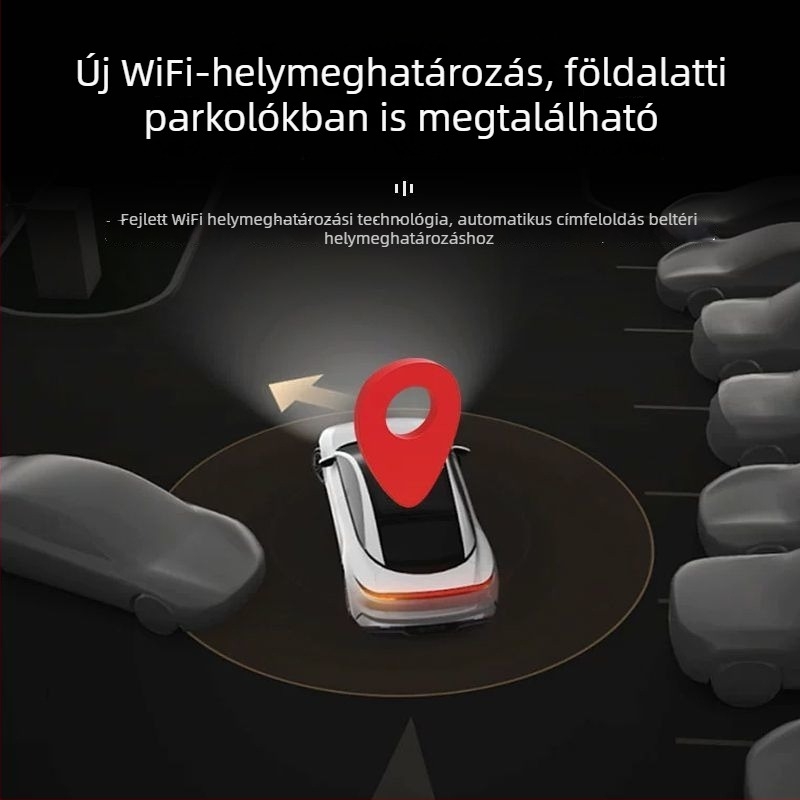 Autó GPS nyomkövető iOS-kompatibilitással és távoli nyomkövetéssel, lopás elleni védelemmel