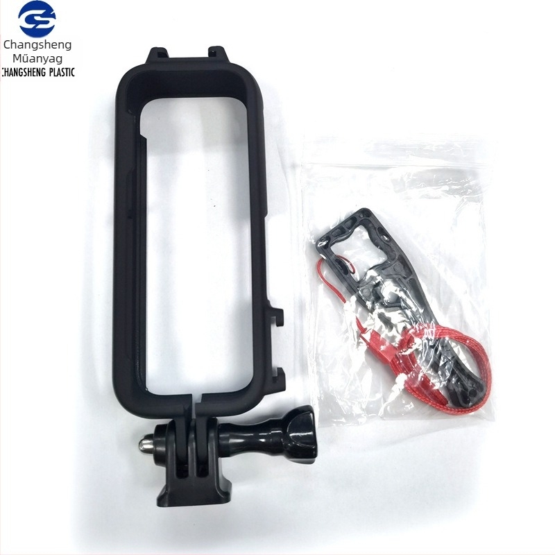 Insta360 One X3 védőkeret, CS2340B, PC+ABS és szilikon, ütésálló él, kompatibilis One X3