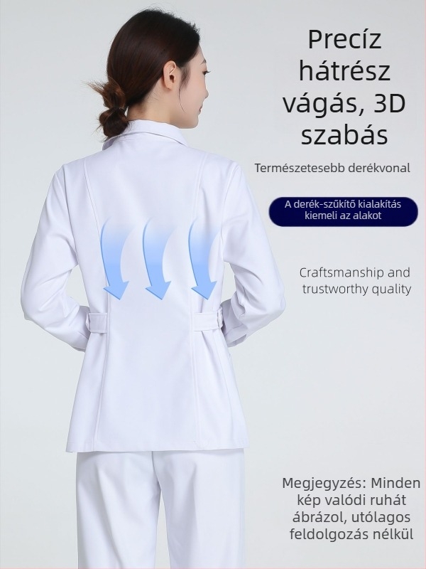 Antisztatikus nővér öltözet - felső és nadrág, minden évszakra, hosszú és rövid ujjú