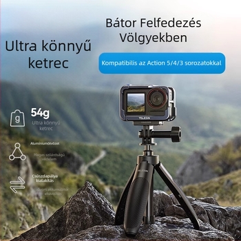Telesintaixun alumínium ötvözet keret DJI Action 5 Pro/4/3-hoz