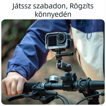 Telesintaixun alumínium ötvözet keret DJI Action 5 Pro/4/3-hoz