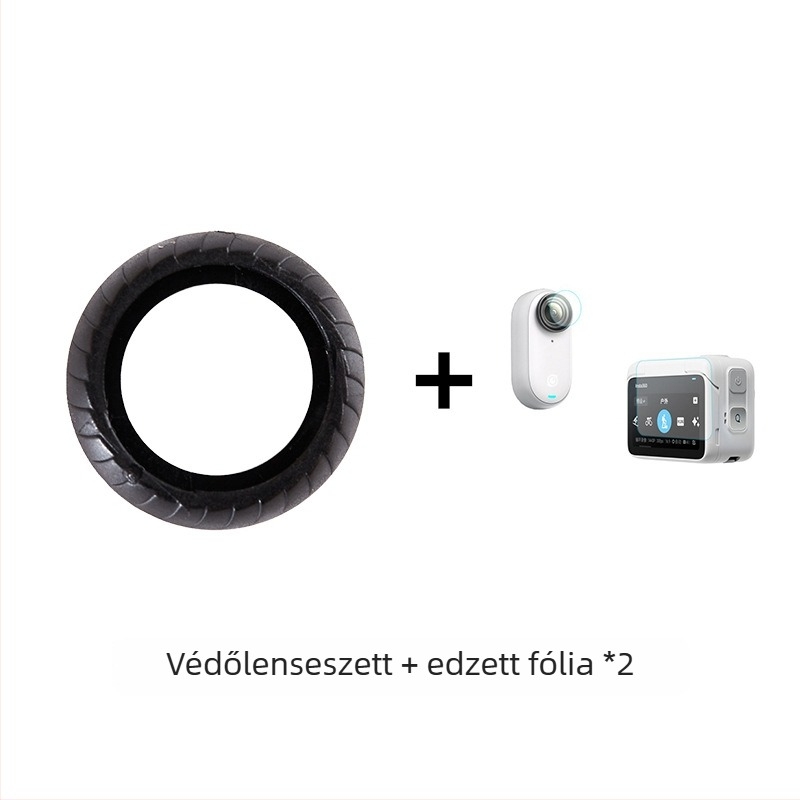 Shadowstone Insta360 Go3s/Go3 objektív védő tükrös készlet — edzett üveg, tartalmaz tükröt, edzett fóliát és tároló tasakot
