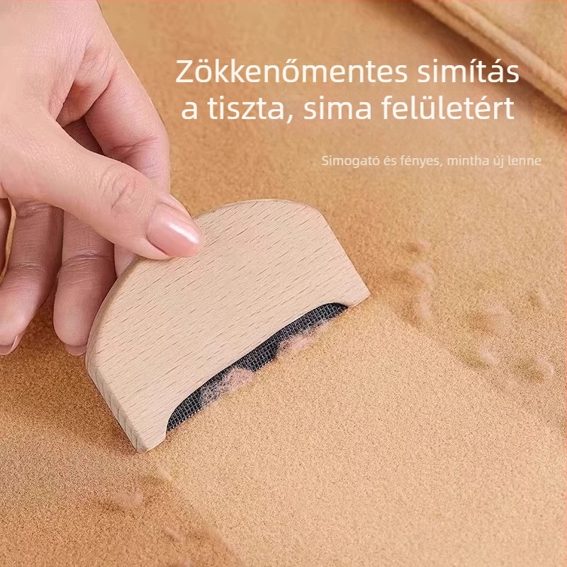 Fából készült gyapjú pulóver szöszmentesítő — kasmírszál fésű, elektromos tisztító kefével, háziállat szőr eltávolító (Anyag: Fa; Márka: Friendly; Stílus: Modern egyszerű; Kategória: Szőrszál-tekercs, szöszmentesítő)