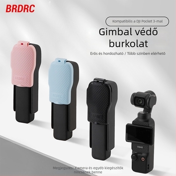 DJI Osmo Pocket 3 védő fedélkészlet: objektívfedél, képernyővédő, gimbal védőfedél