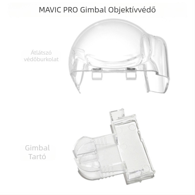 DJI Mavic Pro-hoz kompatibil: kamera tartó, gimbal objektívvédő sapka, védőburkolat és rögzítő csat kiegészítő • 27 g • 2019-ben kiadva • raktáron