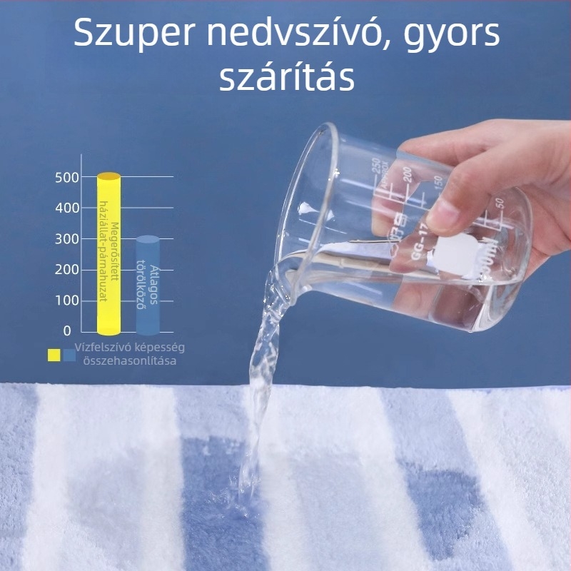 Kutyák számára nedvszívó fürdőlepedő, 80% poliészter + 20% poliamid, véletlenszerű csomagolás