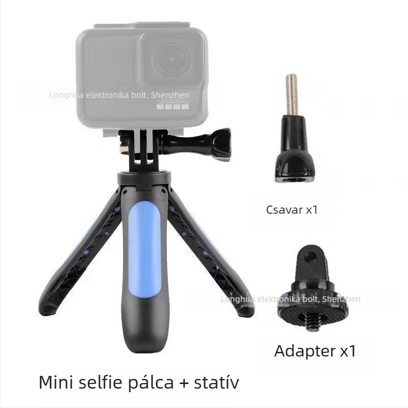 Mini selfie bot PC+fém felépítéssel és fém adapterrel GoPro, Sony és más akciókamerákhoz