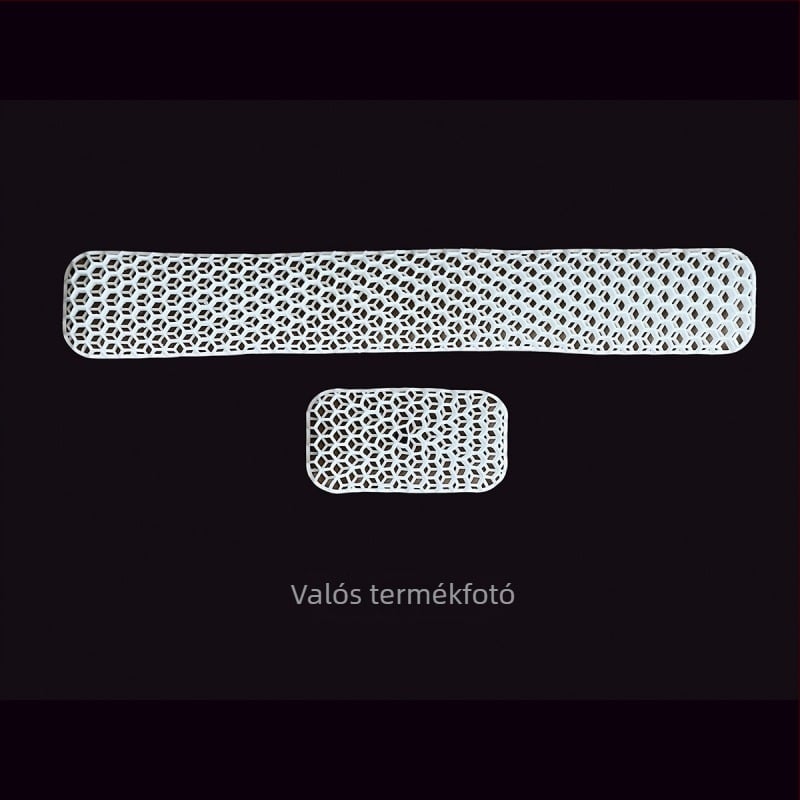 TPE gél csuklópad, kétoldalas irodai és játékos használatra, üreges sejtes szerkezet, könnyen tisztítható, súly 0,2 kg