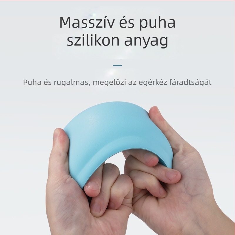 Silikon csukló párna egérhez és billentyűzethez, csukló-támasz, OEM feldolgozás, iroda és otthonra