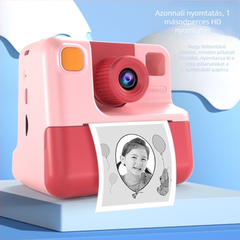 CP09 gyermekeknek szánt digitális kamera, 12MP, 2,0 hüvelykes LCD, TF-kártyás tárhely, ABS anyag, akkumulátor-élettartam 6–8 óra