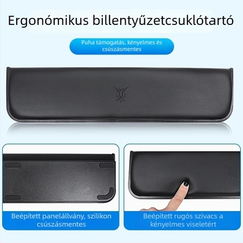 Mechanikus billentyűzet csuklótámasz, csúszásmentes felülettel, kompatibil 87/98/99/104 gombos billentyűzetekkel, játékhoz és gépeléshez, testreszabható