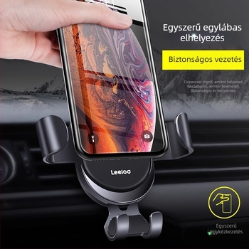 Autótelefon-tartó Leeioo/leyi • fém • a jármű klímaberendezésének ventillációjához