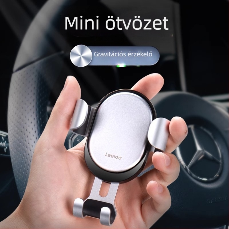 Autótelefon-tartó Leeioo/leyi • fém • a jármű klímaberendezésének ventillációjához