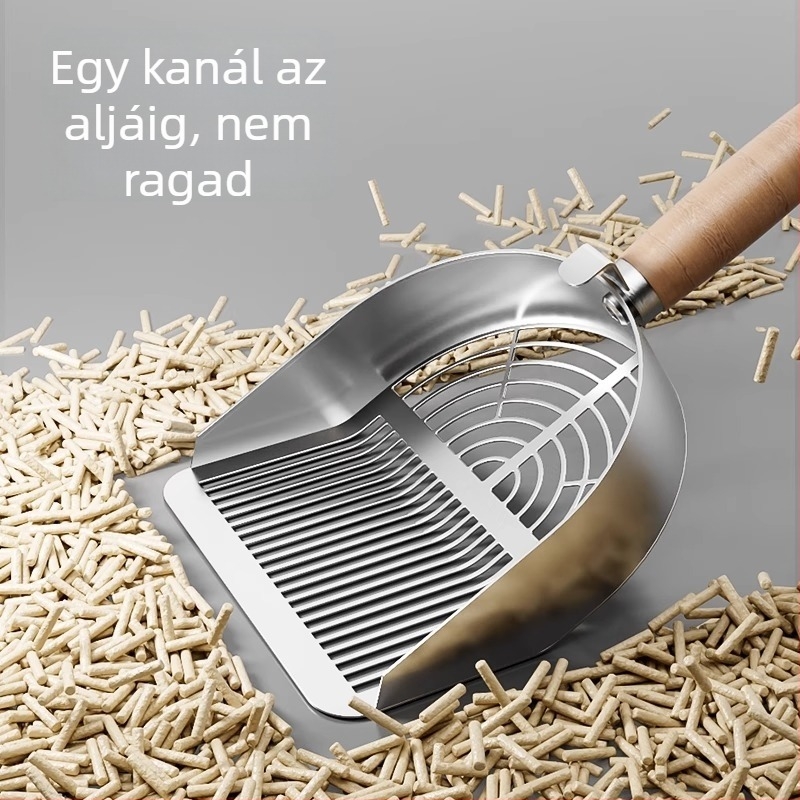 Macskaalom kanál, National Favorite, egy darabból készült 304 rozsdamentes acélból, kettős réses dizájn