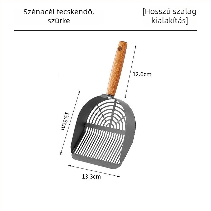 Macskaalom kanál, National Favorite, egy darabból készült 304 rozsdamentes acélból, kettős réses dizájn
