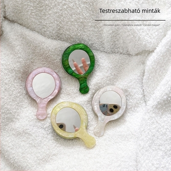 Koreai stílusú INS smink-tükör mágneses telefon-tartóval, sokoldalú asztali eszköz sorozatok nézéséhez