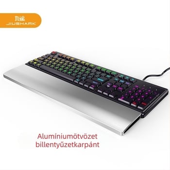 Billentyűzethez csuklótámasz – JSJ-1; 549 g; alumíniumötvözet; vízálló; csúszásmentes