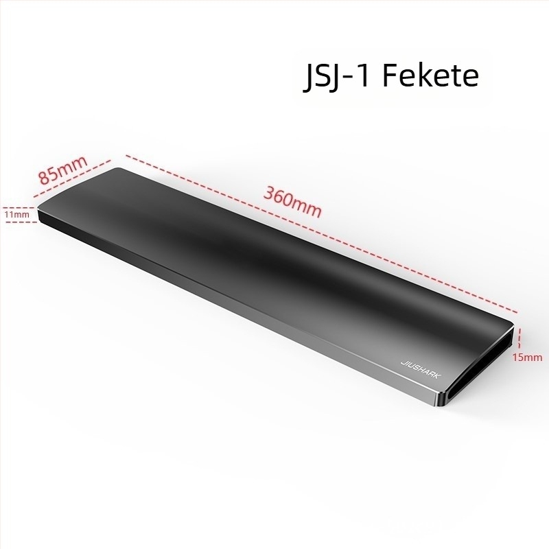 Billentyűzethez csuklótámasz – JSJ-1; 549 g; alumíniumötvözet; vízálló; csúszásmentes
