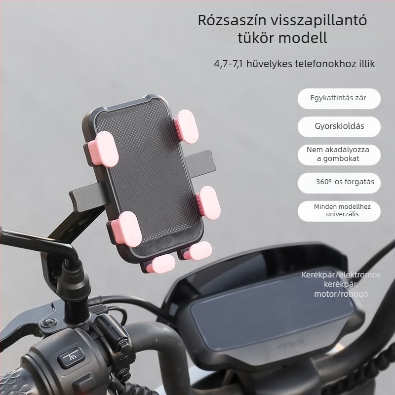 Kerékpártelefon-tartó – felülről szerelhető, fémből, márka Other, modell Manufacturer Direct Supply Custom Made Cross-Border