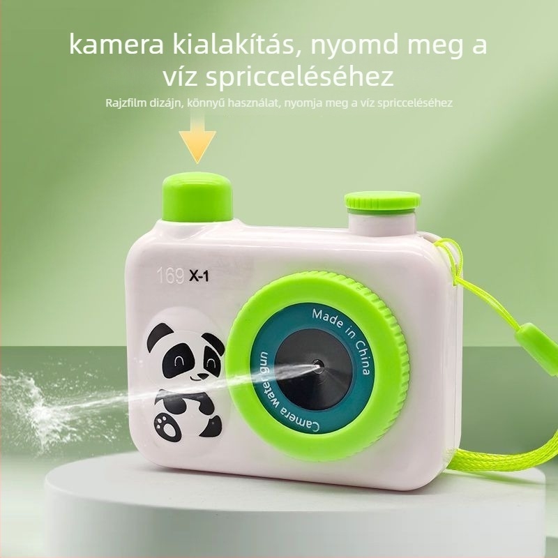 Kamera alakú vízipisztoly - műanyagból, 7–14 éveseknek, 3C tanúsítva (Kód 9527-28)