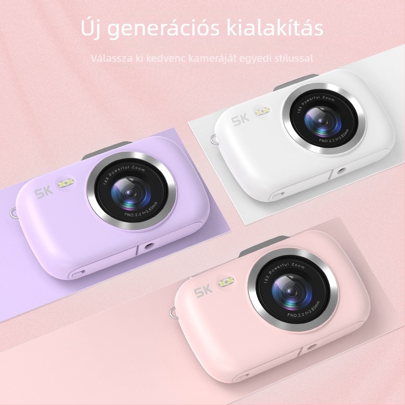 Kompakt Digitális kamera – 24MP+ CMOS szenzor, 18x digitális zoom, felbontás 4800x3200, 2,8 hüvelykes LCD