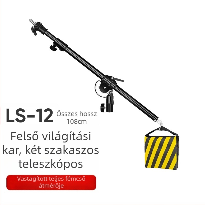 Fényképező világítás mennyezeti keret LS-12/13/15 – alumínium ötvözet, univerzális illeszkedés, max terhelés 2–5 kg