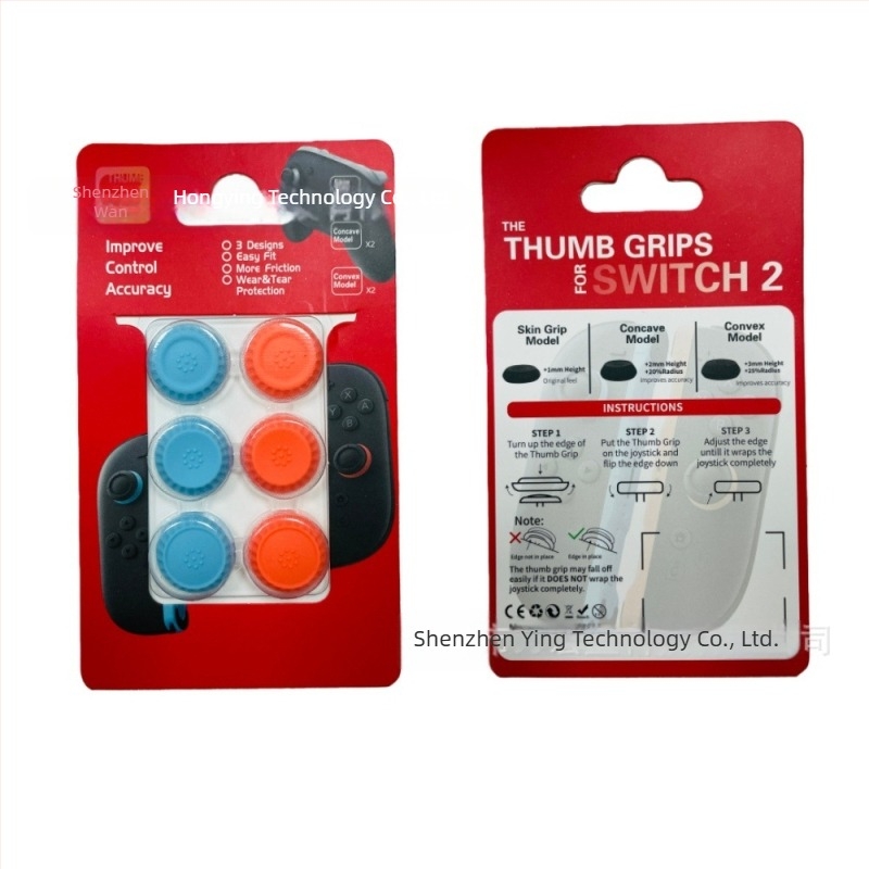 Szilikon Anti-Slip Rocker sapkák Switch 2 Pro / Joy-Con – Védő, Bal és Jobb oldali, 15 g