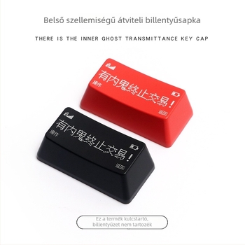 Kulcskap, személyre szabott, átlátszó, Backspace és Enter billentyűkhöz mechanikus billentyűzeteken