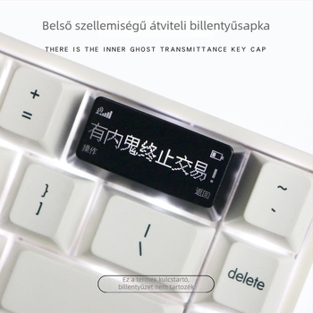 Kulcskap, személyre szabott, átlátszó, Backspace és Enter billentyűkhöz mechanikus billentyűzeteken