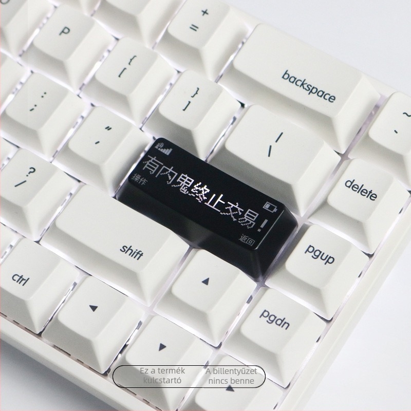 Kulcskap, személyre szabott, átlátszó, Backspace és Enter billentyűkhöz mechanikus billentyűzeteken