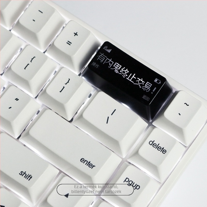 Kulcskap, személyre szabott, átlátszó, Backspace és Enter billentyűkhöz mechanikus billentyűzeteken