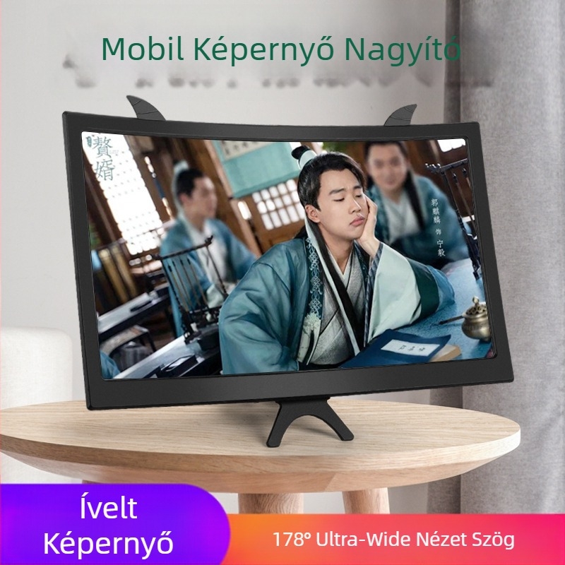 Telefonhoz való kijelzőerősítő tartó — univerzális, műanyag, semleges márka, testreszabható