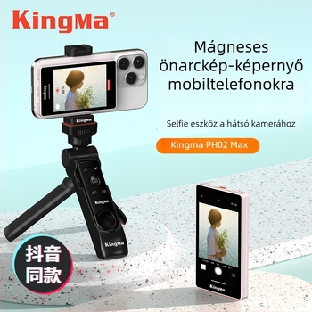 Hátsó selfie-kijelző monitor okostelefonhoz – influencer élő közvetítéshez, hordozható utazási fotózási segéd (Márka: Other; Modell: Other; Típus: Official standard configuration)