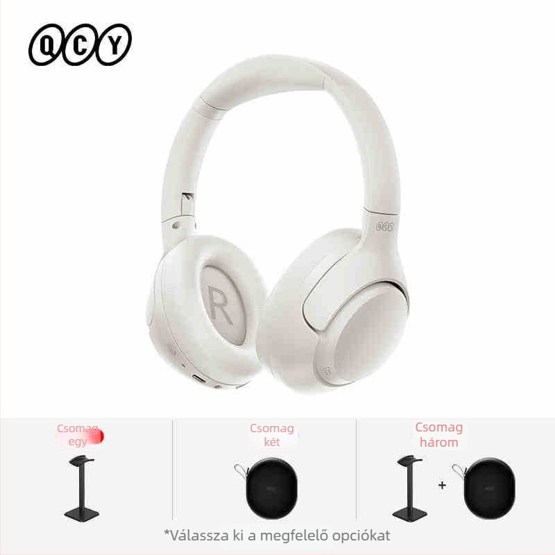 QCY H3 fejre rögzített Bluetooth headset ANC, valódi vezeték nélküli sporthoz, 5 m hatótáv, Bluetooth 5.0
