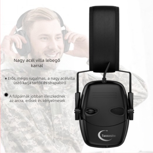 Zajcsökkentő fülvédő dugó, T10 sorozat – lövészethez, katonai rajongók, belső használatra