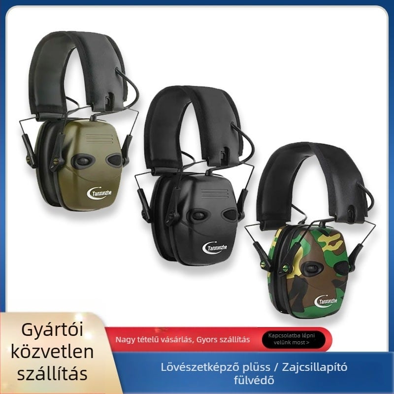 Zajcsökkentő fülvédő dugó, T10 sorozat – lövészethez, katonai rajongók, belső használatra