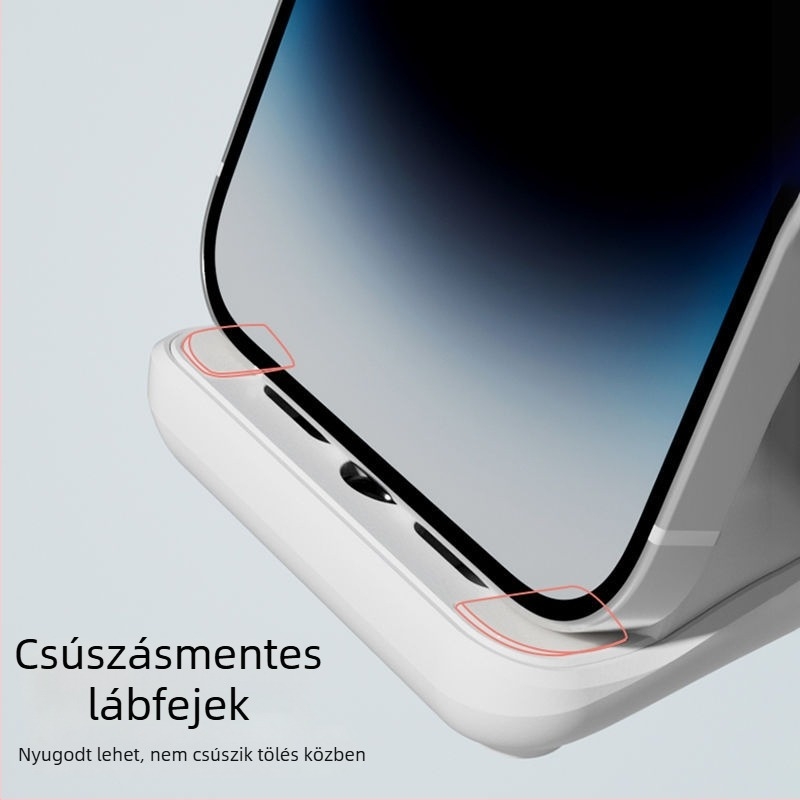 100W-os univerzális töltőállvány telefonokhoz és táblagépekhez, vezeték nélküli töltés, gyors töltés, QC4.0