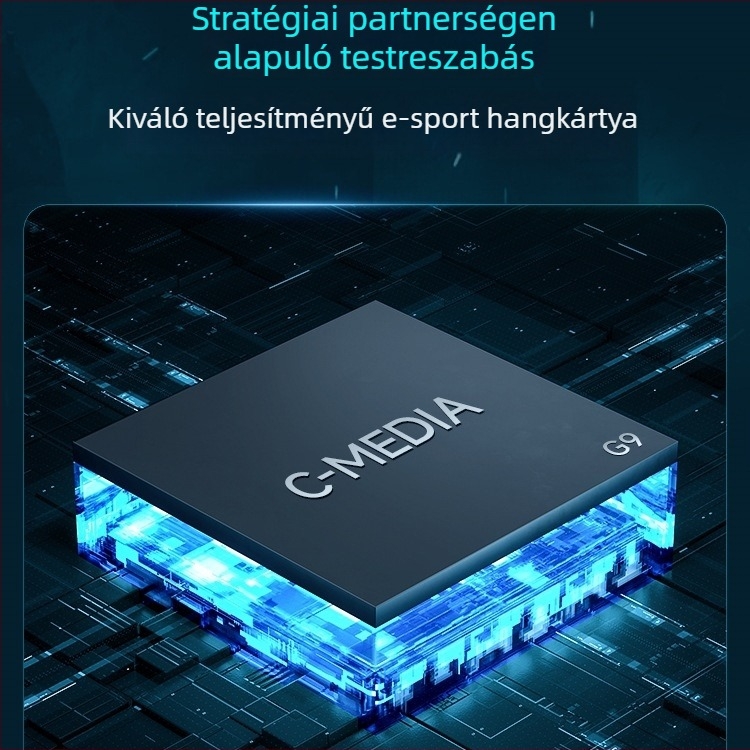 G9 Pro Gaming fejhallgató — három üzemmódú Bluetooth vezeték nélküli, mikrofonnal, PC-hez