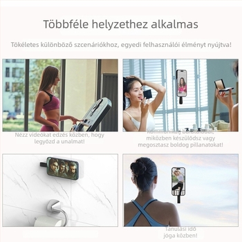 Műanyagból készült univerzális lazító állvány mobiltelefonokhoz – asztali/telefonos tartó