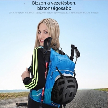 KCTS nylon sporttáska hegymászáshoz, túrázáshoz és kerékpározáshoz légpárnás vállpánttal