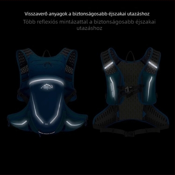 KCTS nylon sporttáska hegymászáshoz, túrázáshoz és kerékpározáshoz légpárnás vállpánttal