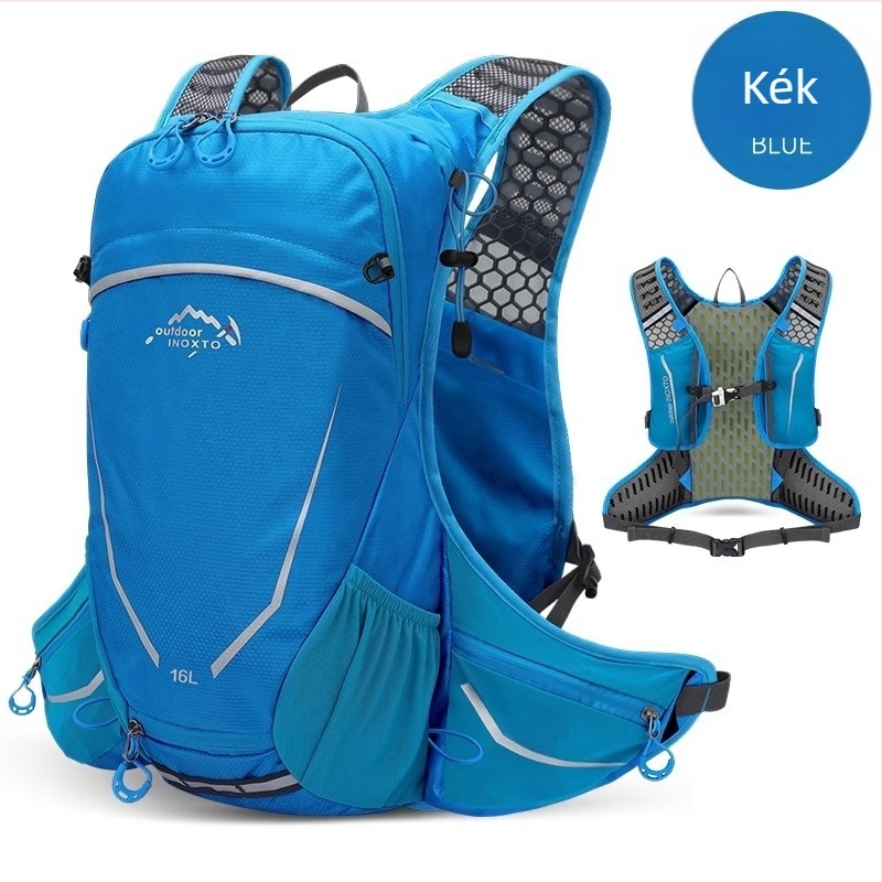 KCTS nylon sporttáska hegymászáshoz, túrázáshoz és kerékpározáshoz légpárnás vállpánttal