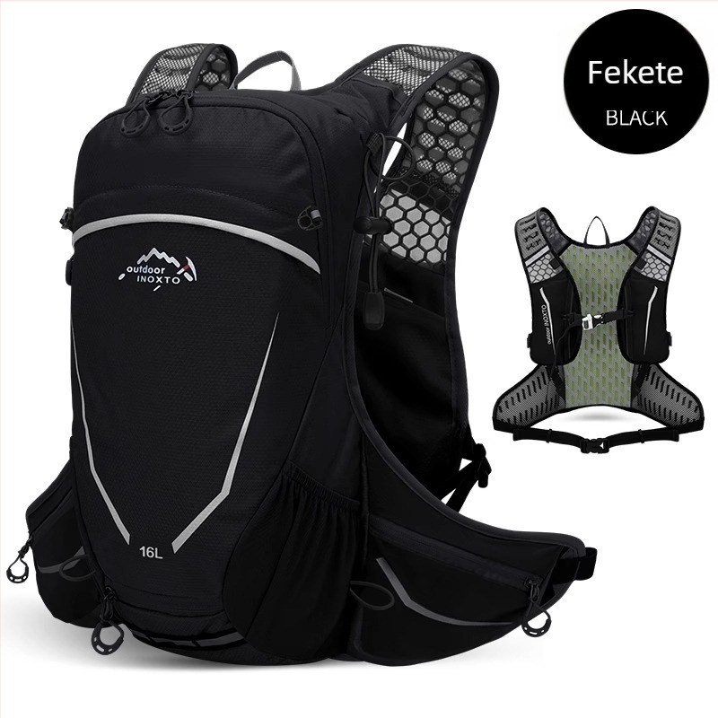 KCTS nylon sporttáska hegymászáshoz, túrázáshoz és kerékpározáshoz légpárnás vállpánttal