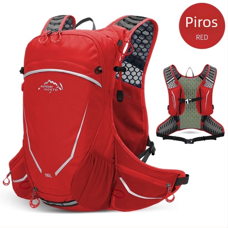 KCTS nylon sporttáska hegymászáshoz, túrázáshoz és kerékpározáshoz légpárnás vállpánttal