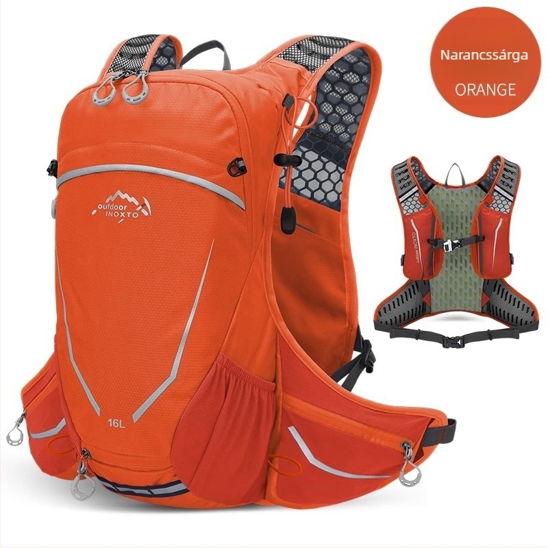 KCTS nylon sporttáska hegymászáshoz, túrázáshoz és kerékpározáshoz légpárnás vállpánttal